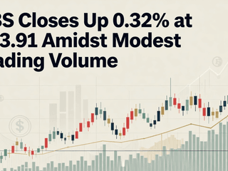 UBS Closes Up 0.32% at $43.91 Amidst Modest Trading Volume
