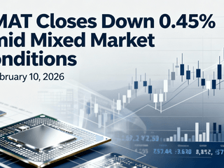 AMAT Closes Down 0.45% Amid Mixed Market Conditions on February 10, 2026
