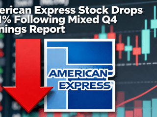 American Express Stock Drops 0.91% Following Mixed Q4 Earnings Report