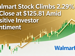 Walmart Stock Climbs 2.29% to Close at $125.81 Amid Positive Investor Sentiment