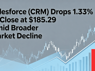 Salesforce (CRM) Drops 1.33% to Close at $185.29 Amid Broader Market Decline