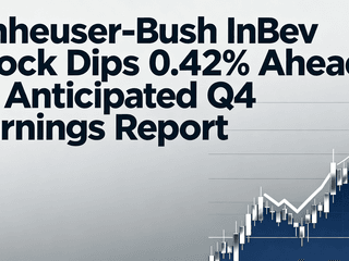 Anheuser-Busch InBev Stock Dips 0.42% Ahead of Anticipated Q4 Earnings Report