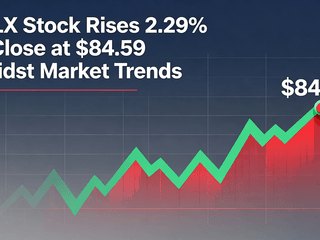 NFLX Stock Rises 2.29% to Close at $84.59 Amidst Market Trends