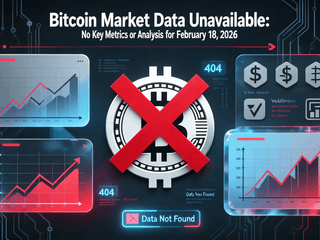Bitcoin Market Data Unavailable: No Key Metrics or Analysis for February 18, 2026