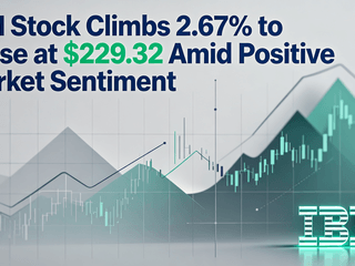 IBM Stock Climbs 2.67% to Close at $229.32 Amid Positive Market Sentiment