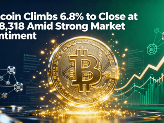 Bitcoin Climbs 6.8% to Close at $68,318 Amid Strong Market Sentiment