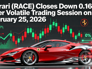 Ferrari (RACE) Closes Down 0.16% After Volatile Trading Session on February 25, 2026
