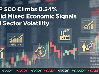 S&P 500 Climbs 0.54% Amid Mixed Economic Signals and Sector Volatility