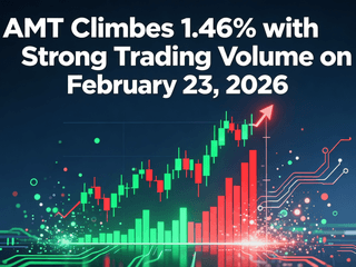 AMT Climbs 1.46% with Strong Trading Volume on February 23, 2026