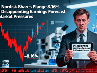 Novo Nordisk Shares Plunge 8.16% Amid Disappointing Earnings Forecast and Market Pressures