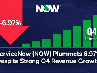 ServiceNow (NOW) Plummets 6.97% Despite Strong Q4 Revenue Growth