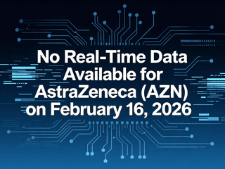 No Real-Time Data Available for AstraZeneca (AZN) on February 16, 2026