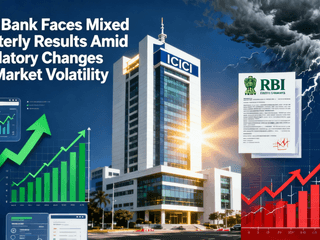 ICICI Bank Faces Mixed Quarterly Results Amid Regulatory Changes and Market Volatility