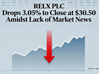 RELX PLC Drops 3.05% to Close at $30.50 Amidst Lack of Market News