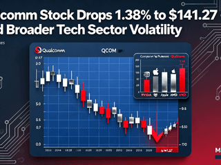 Qualcomm Stock Drops 1.38% to $141.27 Amid Broader Tech Sector Volatility