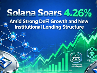 Solana Soars 4.26% Amid Strong DeFi Growth and New Institutional Lending Structure