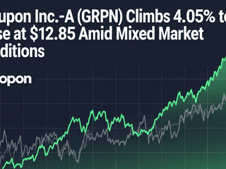 Groupon Inc-A (GRPN) Climbs 4.05% to Close at $12.85 Amid Mixed Market Conditions