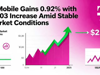 T-Mobile Gains 0.92% with $2.03 Increase Amid Stable Market Conditions