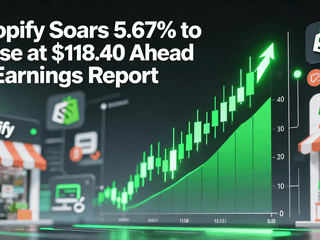 Shopify Soars 5.67% to Close at $118.40 Ahead of Earnings Report