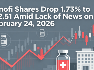 Sanofi Shares Drop 1.73% to $12.51 Amid Lack of News on February 24, 2026