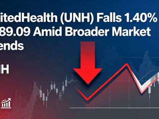 UnitedHealth (UNH) Falls 1.40% to $289.09 Amid Broader Market Trends