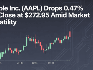 Apple Inc. (AAPL) Drops 0.47% to Close at $272.95 Amid Market Volatility
