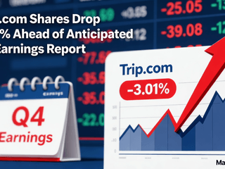 Trip.com Shares Drop 3.01% Ahead of Anticipated Q4 Earnings Report