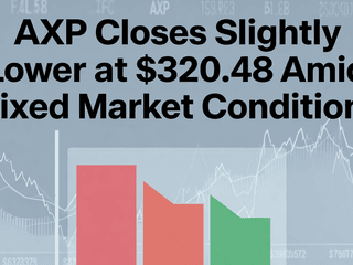 AXP Closes Slightly Lower at $320.48 Amid Mixed Market Conditions
