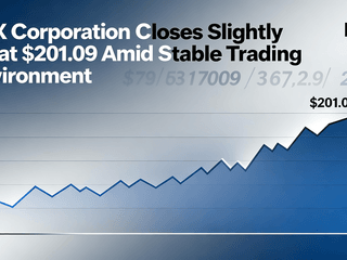 RTX Corporation Closes Slightly Up at $201.09 Amid Stable Trading Environment