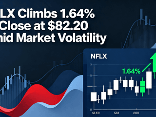 NFLX Climbs 1.64% to Close at $82.20 Amid Market Volatility