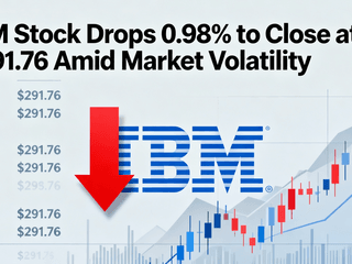IBM Stock Drops 0.98% to Close at $291.76 Amid Market Volatility