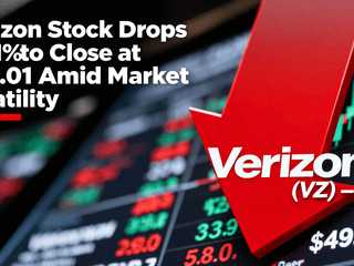 Verizon Stock Drops 0.91% to Close at $49.01 Amid Market Volatility