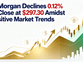 JPMorgan Declines 0.12% to Close at $297.30 Amidst Positive Market Trends