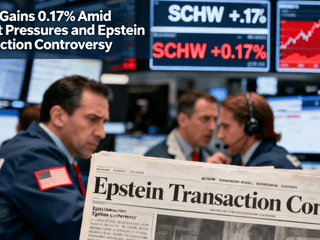 SCHW Gains 0.17% Amid Market Pressures and Epstein Transaction Controversy