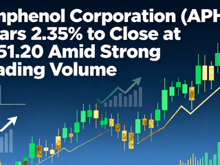 Amphenol Corporation (APH) Soars 2.35% to Close at $151.20 Amid Strong Trading Volume