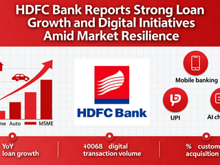HDFC Bank Reports Strong Loan Growth and Digital Initiatives Amid Market Resilience
