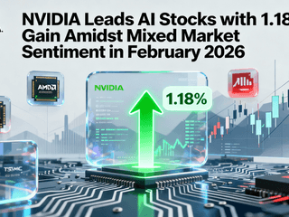 NVIDIA Leads AI Stocks with 1.18% Gain Amidst Mixed Market Sentiment in February 2026