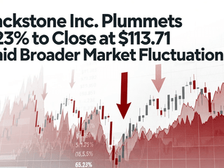 Blackstone Inc. Plummets 6.23% to Close at $113.71 Amid Broader Market Fluctuations