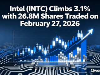 Intel (INTC) Climbs 3.1% with 26.8M Shares Traded on February 27, 2026