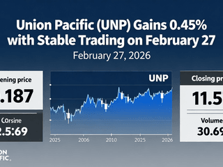 Union Pacific (UNP) Gains 0.45% with Stable Trading on February 27, 2026