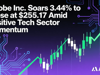 Adobe Inc. Soars 3.44% to Close at $255.17 Amid Positive Tech Sector Momentum