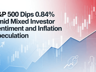 S&P 500 Dips 0.84% Amid Mixed Investor Sentiment and Inflation Speculation