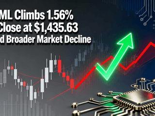 ASML Climbs 1.56% to Close at $1,435.63 Amid Broader Market Decline
