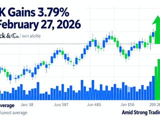 MRK Gains 3.79% on February 27, 2026, Amid Strong Trading Volume