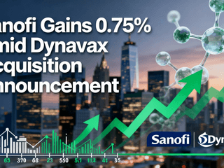 Sanofi Gains 0.75% Amid Dynavax Acquisition Announcement