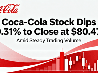 Coca-Cola Stock Dips 0.31% to Close at $80.47 Amid Steady Trading Volume