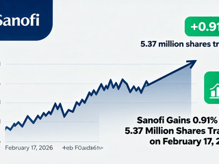 Sanofi Gains 0.91% with 5.37 Million Shares Traded on February 17, 2026