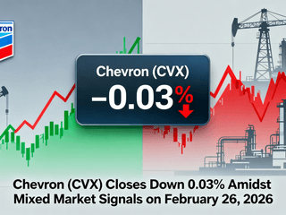 Chevron (CVX) Closes Down 0.03% Amidst Mixed Market Signals on February 26, 2026