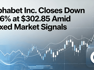 Alphabet Inc. Closes Down 0.16% at $302.85 Amid Mixed Market Signals