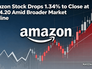 Amazon Stock Drops 1.34% to Close at $204.20 Amid Broader Market Decline